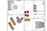 Plan du chalet coccinelle